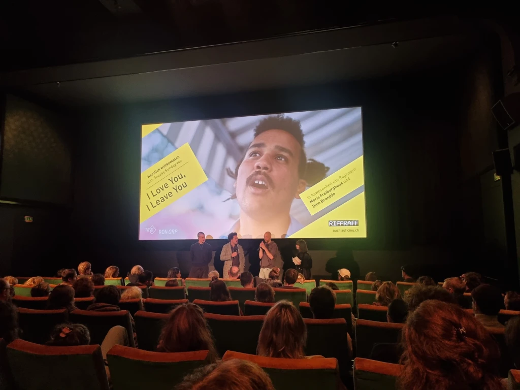 Vorpremiere I Love You I Leave You_@Kino Riffraff Zürich